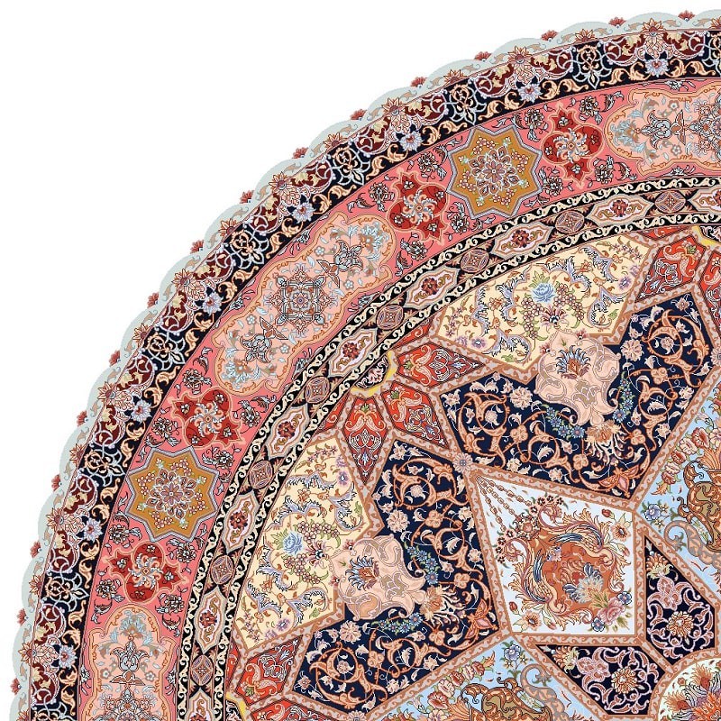 نخ و نقشه فرش کد 92