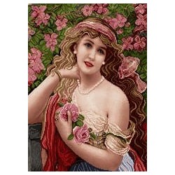 نخ و نقشه آموزشی تابلو فرش کد 38