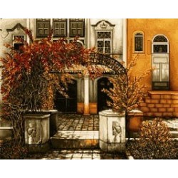 نخ و نقشه آموزشی تابلو فرش کد 40