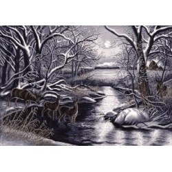 نخ و نقشه آموزشی تابلو فرش کد 45