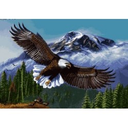 نخ و نقشه آموزشی تابلو فرش کد 49