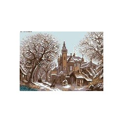 نخ و نقشه آموزشی تابلو فرش کد 31