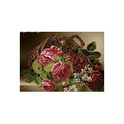 نخ و نقشه آموزشی تابلو فرش کد 35