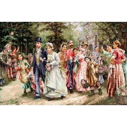 نخ و نقشه تابلو فرش فرانسوی کد 197