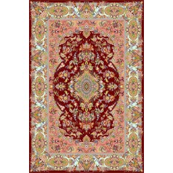 نخ و نقشه فرش درشت باف کد 55 لاکی