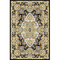 نخ و نقشه فرش درشت باف کد 56 کرم