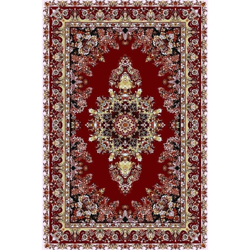 نخ و نقشه فرش درشت باف کد 59 لاکی