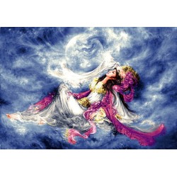 نخ و نقشه تابلو فرش مینیاتوری کد 112