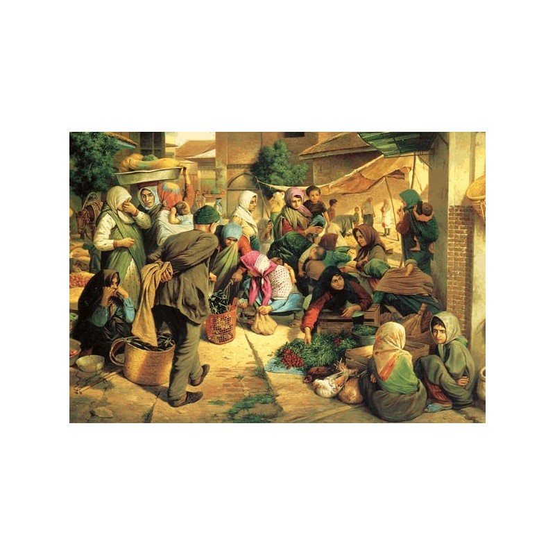 نخ و نقشه تابلو فرش ایرانی کد 118