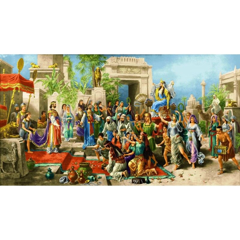 نخ و نقشه تابلو فرش فرانسوی کد 213