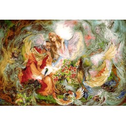 نخ و نقشه تابلو فرش...