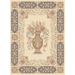 نخ و نقشه فرش درشت باف کد 15