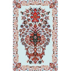 نخ و نقشه فرش درشت باف کد 17