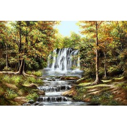 نخ و نقشه تابلو فرش کد 9...