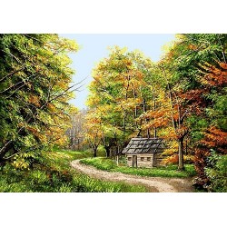 نخ و نقشه تابلو فرش کد 18...