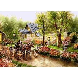 نخ و نقشه تابلو فرش کد 20...