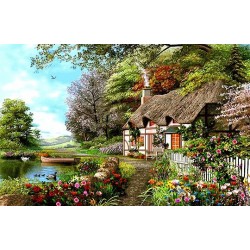 نخ و نقشه تابلو فرش کد 29 طرح آرامش