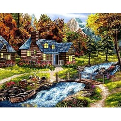 نخ و نقشه تابلو فرش کد 34...