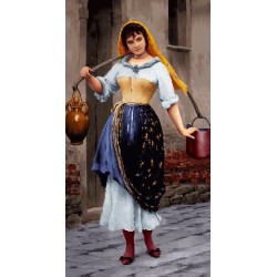 نخ و نقشه تابلو فرش فرانسوی کد 12 طرح جسیکا 