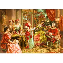 نخ و نقشه تابلو فرش فرانسوی کد 14 طرح سمفونی