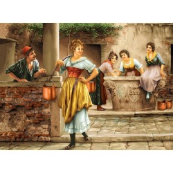 نخ و نقشه تابلو فرش فرانسوی کد 56 طرح عشوه گر 