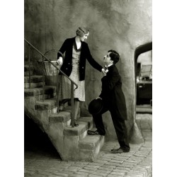 نخ و نقشه تابلو فرش فرانسوی کد 63 طرح چارلی عاشق