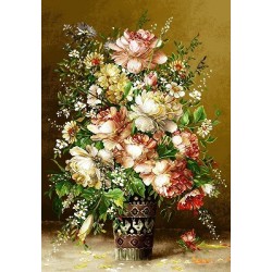 نخ و نقشه تابلو فرش کد 1 طرح بگونیا