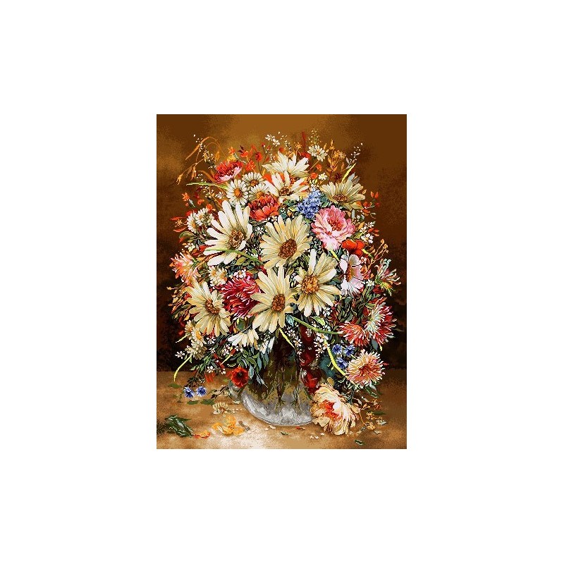 نخ و نقشه تابلو فرش کد 22 طرح آلاله ها