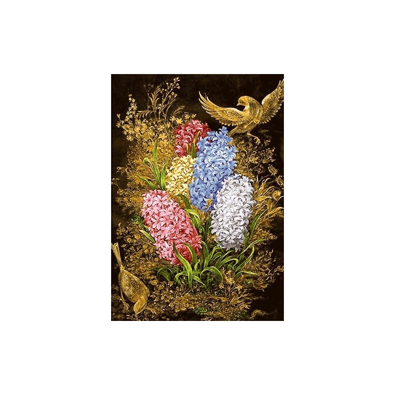 نخ و نقشه تابلو فرش کد 36 طرح یاس