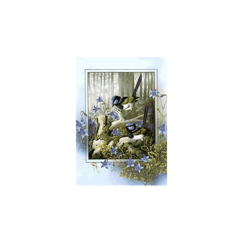 نخ و نقشه تابلو فرش کد 38 طرح عندلیب