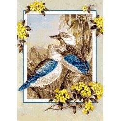 نخ و نقشه تابلو فرش کد 41 طرح آلباتروس