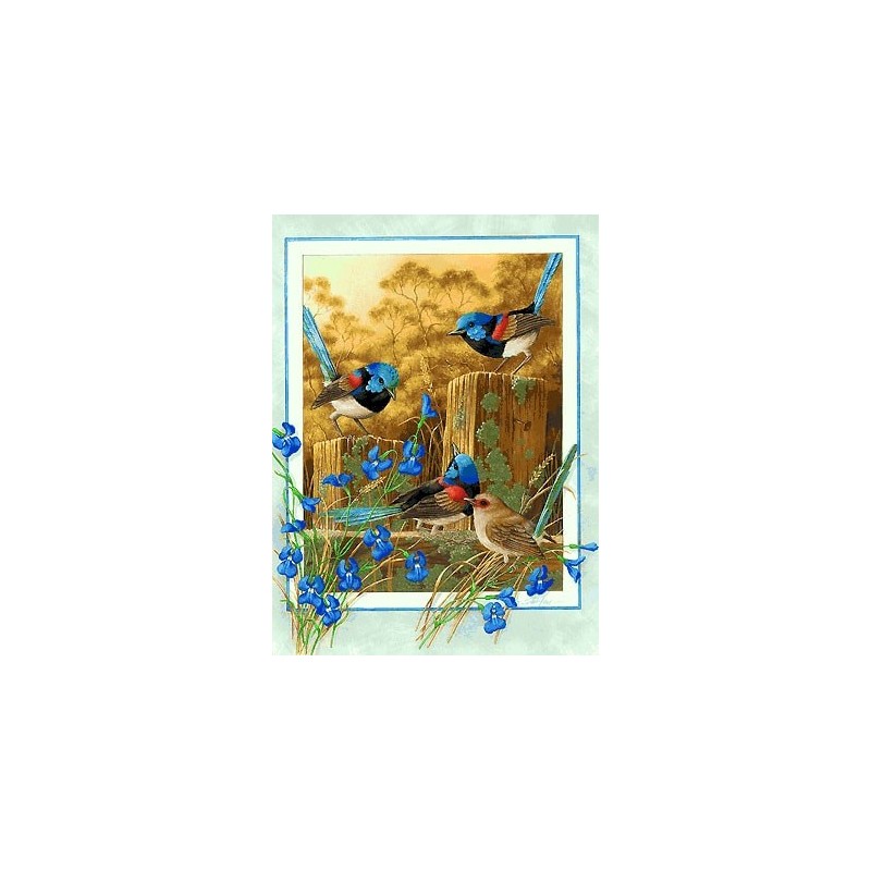 نخ و نقشه تابلو فرش کد 42 طرح بوتیمار