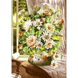 نخ و نقشه تابلو فرش کد 50 طرح بگونیا