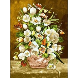 نخ و نقشه تابلو فرش کد 52 طرح آکالیفا