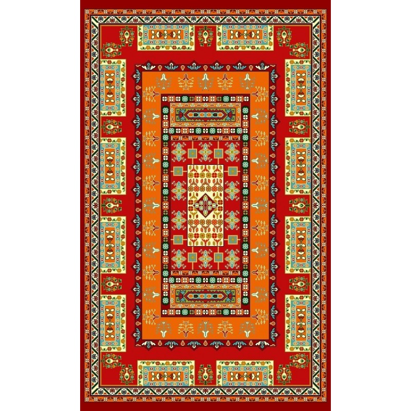 نخ و نقشه گلیم کد 2