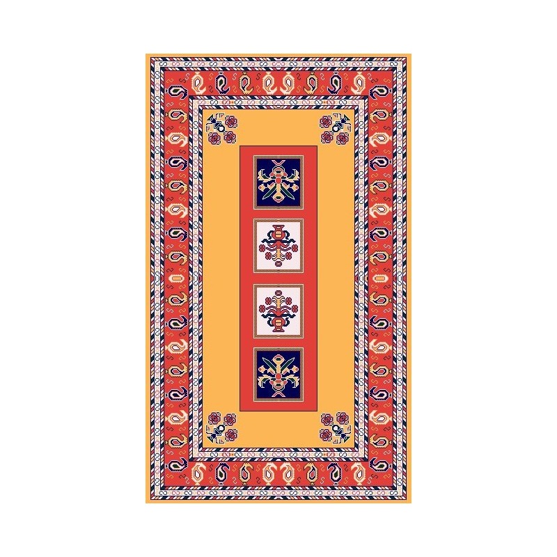 نخ و نقشه گلیم کد 7