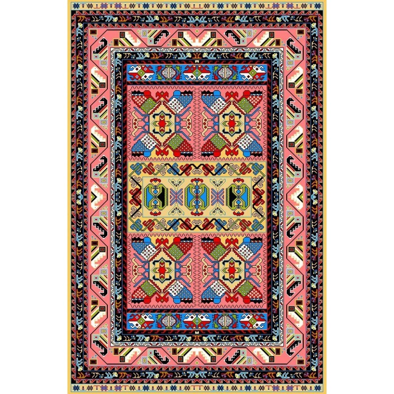 نخ و نقشه گلیم کد 8