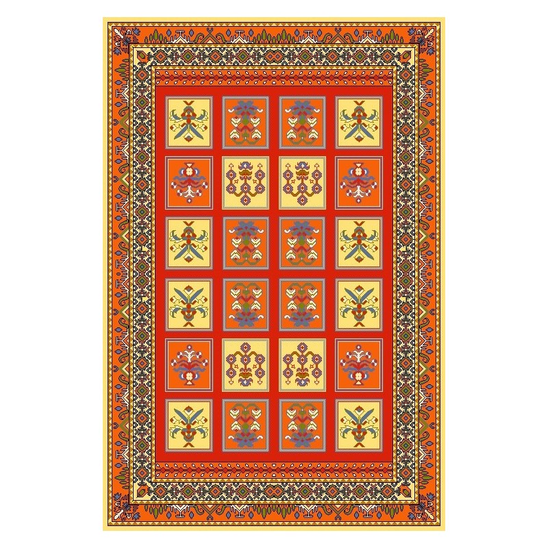 نخ و نقشه گلیم کد 10