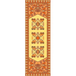 نخ و نقشه گلیم کد 17