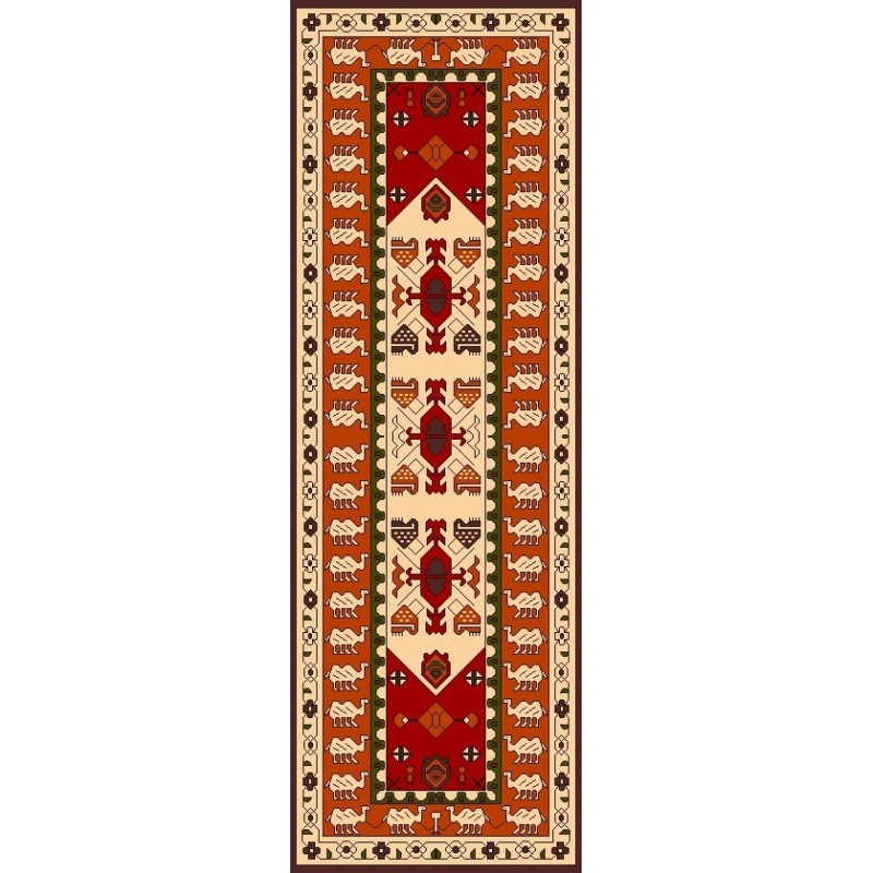 نخ و نقشه گلیم کد 18