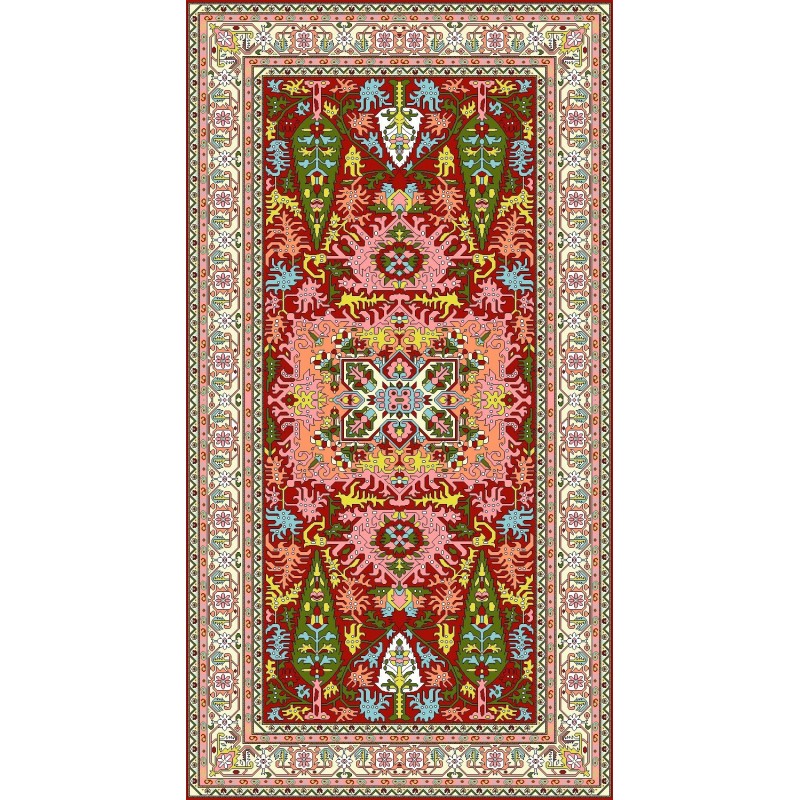 نخ و نقشه گلیم کد 21