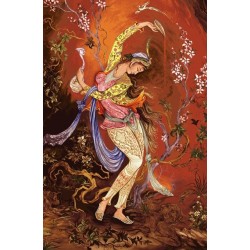 نخ و نقشه تابلو فرش مینیاتوری کد-13 ساقیا