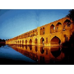 نخ و نقشه تابلو فرش ایرانی کد-42 زاینده رود