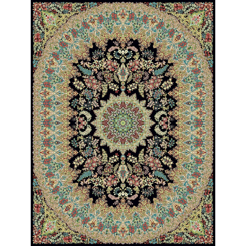 نخ و نقشه فرش کد 6