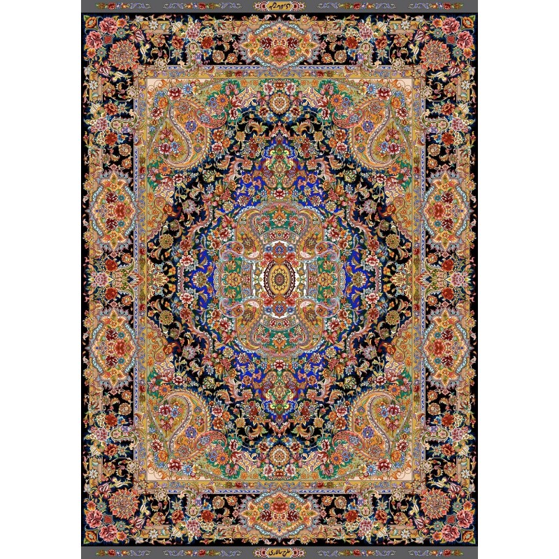 نخ و نقشه فرش کد 8