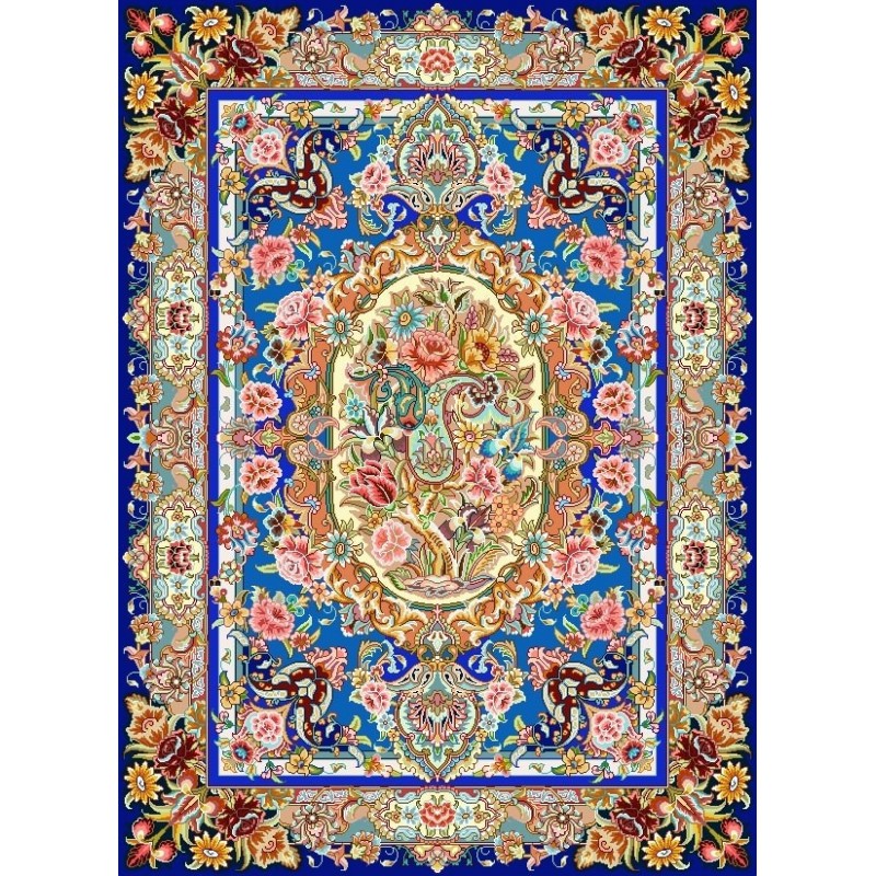 نخ و نقشه فرش کد 15