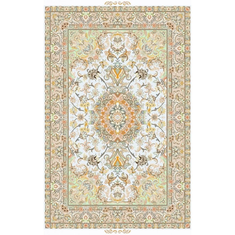 نخ و نقشه فرش کد 19