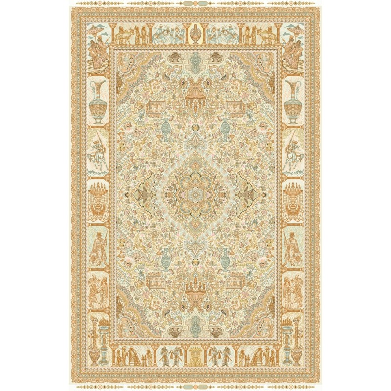 نخ و نقشه فرش کد 21