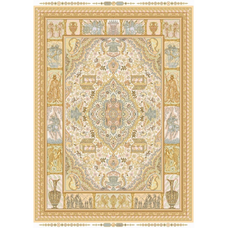 نخ و نقشه فرش کد 22