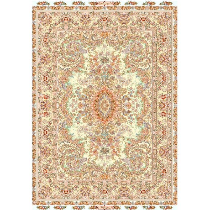 نخ و نقشه فرش کد 27